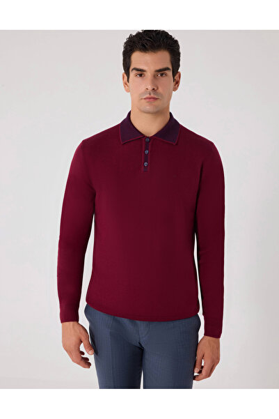 Sabri Özel Polo Collar Buttoned Knitwear