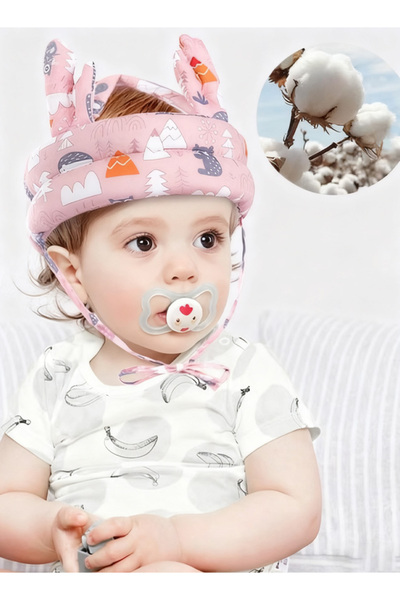 Generic Baby helmet, suitable for crawling and walking babies, soft padding, suitable for 1-2 years old.