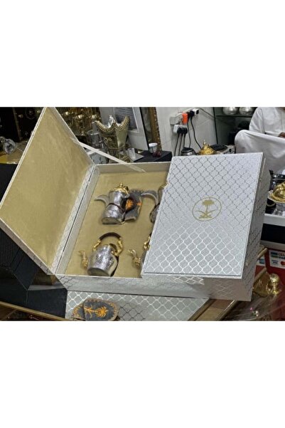 United صندوق ألومنيوم فضي مع دلة وأباريق