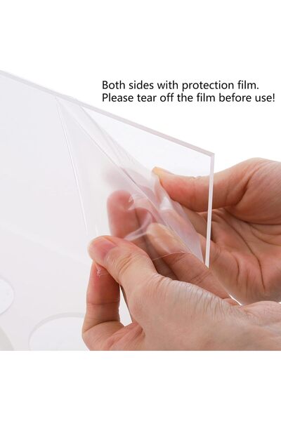 Slasa 2-Pack Acrylic Ice Cream Cone Display Rack – Clear Dessert & Sushi Holder 19.5x17.3x9.6 cm