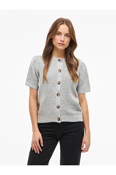 VILA Strickjacke VITASSY Kurzarm