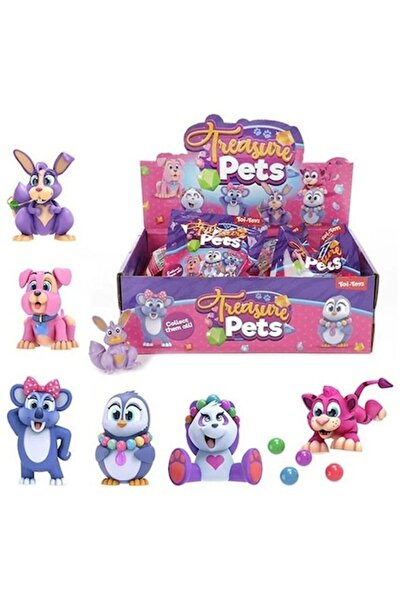 Toi-Toys Jucărie surpriză, Comori de animale, 5 cm, Mov, 3+