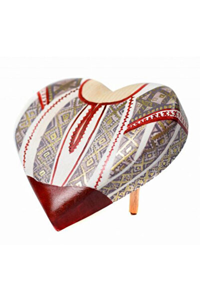 OEMN Heart with Maroon Ie (Romanian traditional blouse)