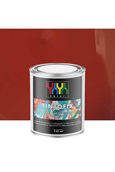 YaYa Color Red Oxide Pigment, Tintofix, Super Concentrate, acrylic, 135 ml