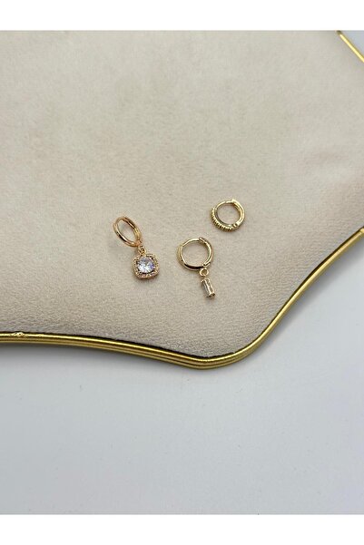 MyladyAccessoriess Baget Set Earrings (Steel)