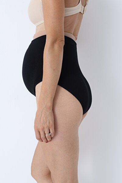 Serena Modal maternity tights – black