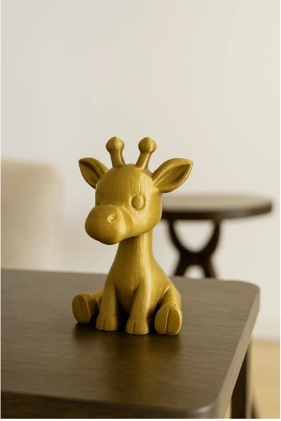 ABC Design Dekoratif Minimal Zürafa Biblo – Modern Ev ve Ofis Aksesuarı