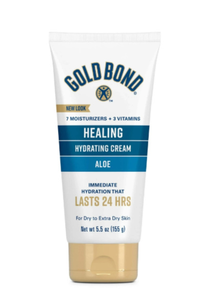GOLD BOND كريم مرطب وعلاجي بالصبار يدوم 24 ساعة للبشرة الجافة إلى الجافة جداً...