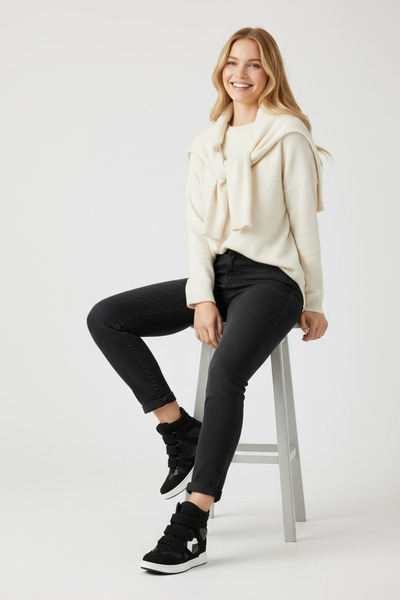 Zen Kadın Gizli Dolgulu Çırtlı Spor Bot