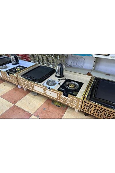 Nakheel 4-burner grill (120x60) - Beige