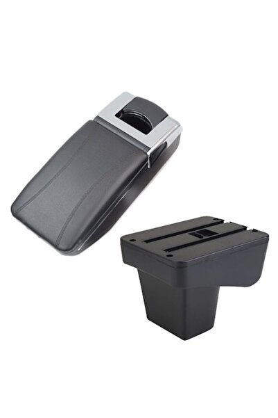 AVR Armrest for Suzuki Vitara 4 IV (from 02.2015), AVR® model 6H, black, faux leather