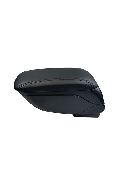 AVR ® car armrest for Dacia Logan / Dacia Sandero (09.2004-2017), black, faux leather