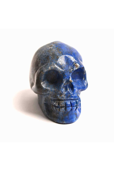 craftmystic Craniu din Lapis Lazuli sculptat manual - Claritate și protecție