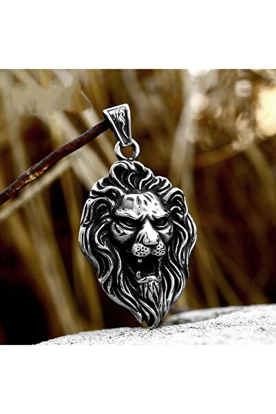 Viking قلادة من الفولاذ المقاوم للصدأ بتصميم قوطي عالي الجودة 316L لا تفقد بريقها