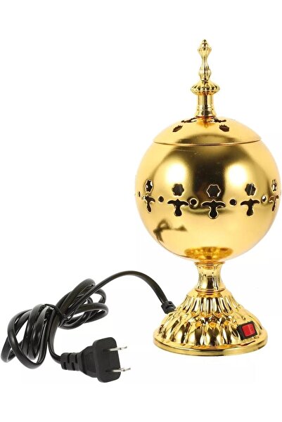 Beytor مبخرة كهربائية للمنزل، مبخرة عود عربي محمولة (ذهبية)