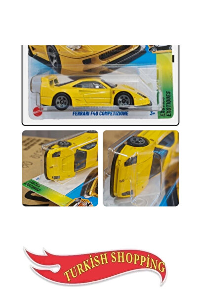 HOT WHEELS 1:64 Ölçek 2025 Case Ferrari F40 Competızıone