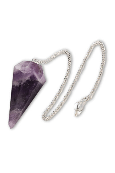craftmystic Pandantiv Radiestezie cu tijă de ametist 45 mm