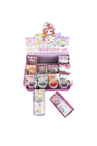 BAM MY PLANNER 4,5 Cm Genişliğinde Kawaii Desenli Bant 1 ADET