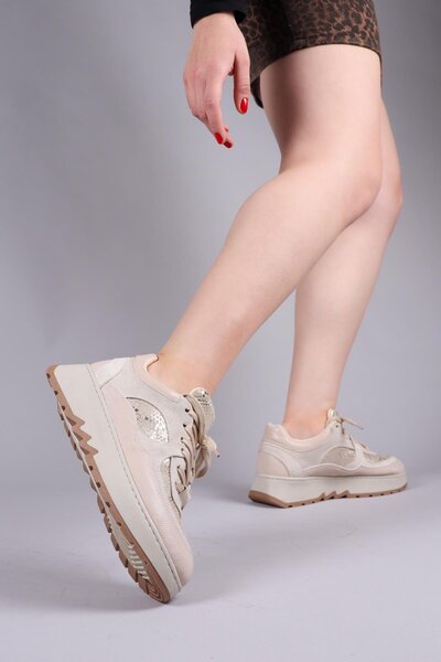 Birikon Adidași LILY din piele de căprioară G cu secțiuni TEN