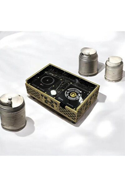 Nakheel التحكم باللمس في شعلات الغاز والكهرباء