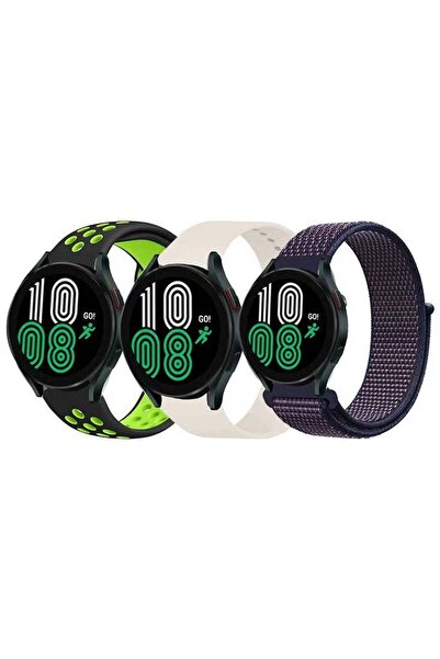 Promass 3-piece 20mm Watchband Bundle Compatible with Samsung, Huawei, Amazfit, Honor