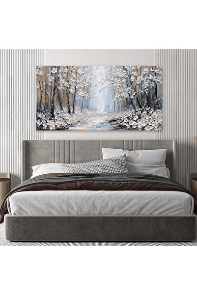 Emoda home Trove لوحة جدارية لمناظر طبيعية لغابة (60 × 120 سم) - طباعة قماشية...