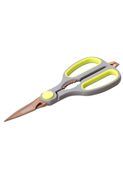 Kamille meat-cutting scissors, stainless steel, ergonomic silicone handle, 7 x 21.5 cm