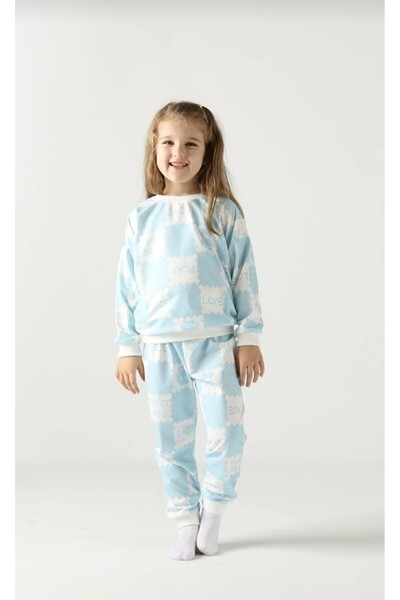 RISTAK Girl Child Transitional Printed Top and Bottom Set