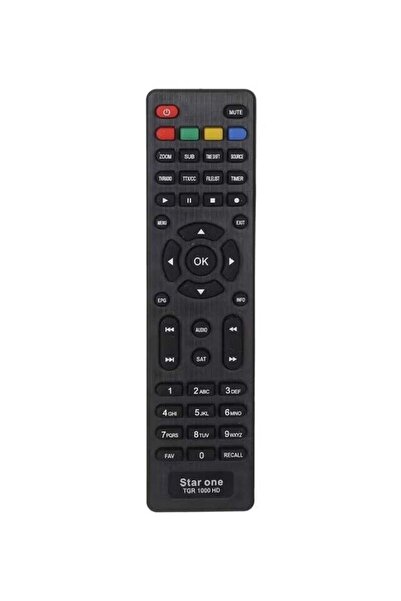 Promass جهاز التحكم عن بعد لجهاز استقبال الأقمار الصناعية باللون الأسود