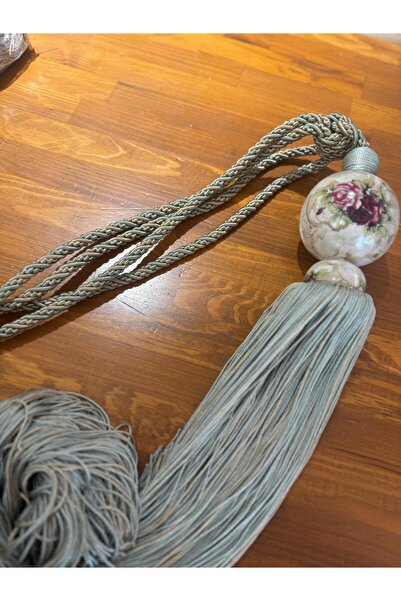 VANESSA PERDE Otantik Perde Bağlama Braçolu 2 Adet