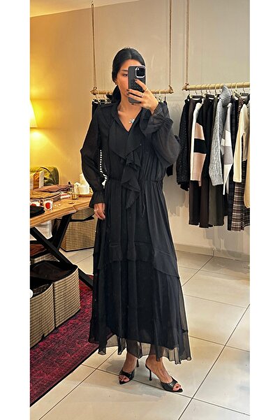 Krisbut Kadın Şifon Elbise