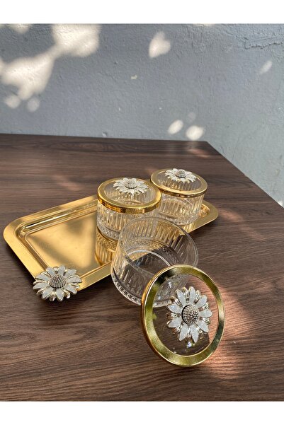 Paşabahçe Breakfast Set Daisy Pattern