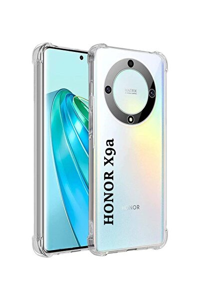 Promass جراب شفاف مقاوم للصدمات من السيليكون TPU لهاتف Honor X9a