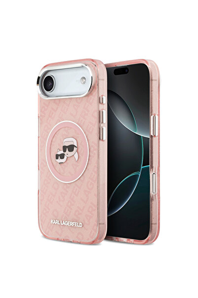 Karl Lagerfeld غطاء حماية لهاتف iPhone 17 Air مرخص من Karl & Choupette باللون...