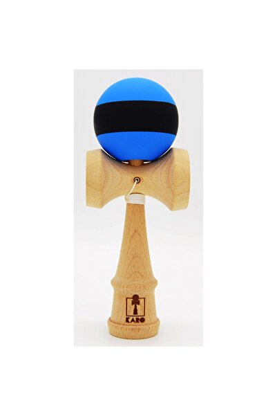 Karo Kendama Grip 3C Lemn de Fag Albastru Negru