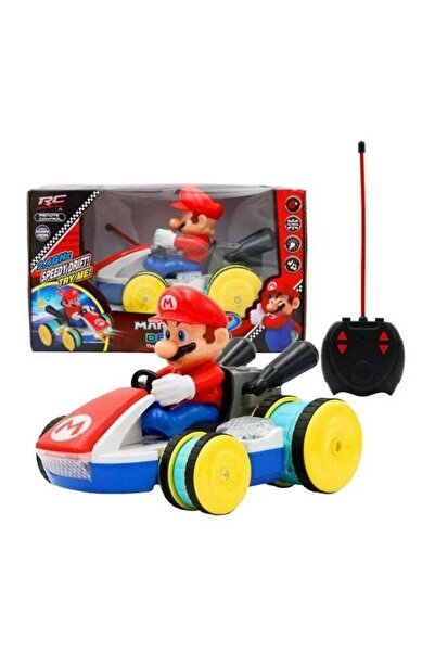 TOY GARDEN Simulation of Mario Racing Character Remote Control Car - RC Toy with LED Wheels
