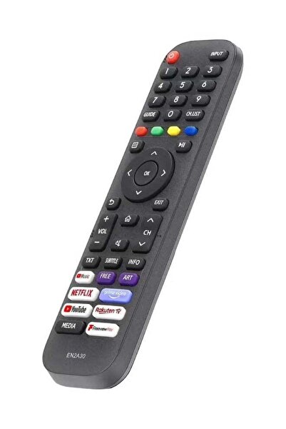 Promass جهاز تحكم عن بعد EN2A30 HT266544 لتلفزيون Hisense VIDAA 4K HDR Smart LED