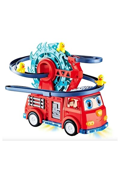 TOY GARDEN مجموعة سباقات البط الأوتوماتيكية المضحكة مع أضواء وموسيقى