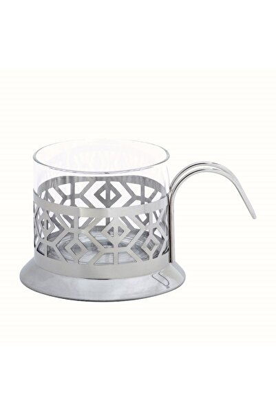 Kamille Zahărieră din sticlă și oțel inoxidabil cu linguriță, Kamille, 200 ml, set