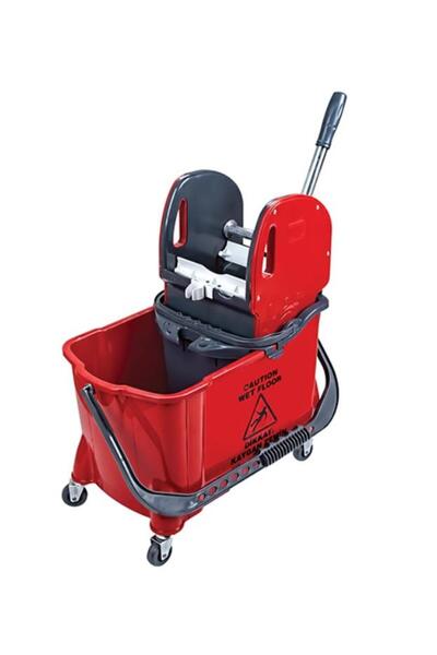 Omnipazar UCTM HTS731 Mimoza Hünerli Tekerlekli Temizlik Seti Plastik Presli ...