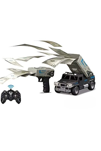 TOY GARDEN شاحنة عسكرية مع مسدس نقود - مركبة ألعاب حركية للأطفال - هدية ممتعة...