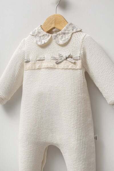 BUDİ HOME Tongs baby little honey romper 5631 ecru