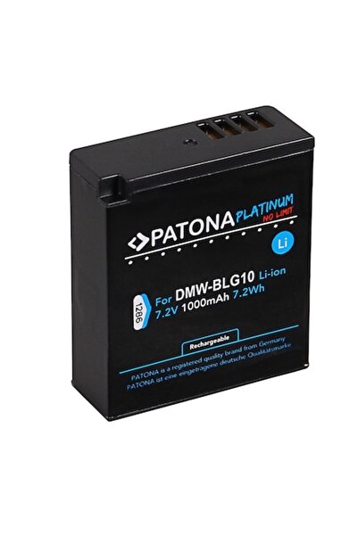 Patona Platinum Battery DMW-BLG10/DMW-BLE9 for Panasonic 1000mAh (replaces Panasonic-1286)