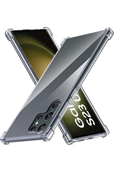 Promass Transparent Case for Samsung Galaxy S23 Ultra - Slim Shockproof TPU B...