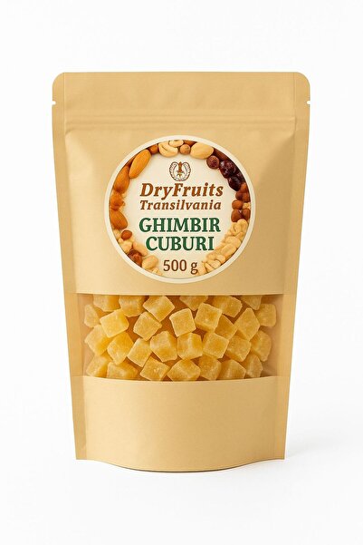 SC DRY FRUITS TRANSILVANIA SRL Ginger cubes 500 g