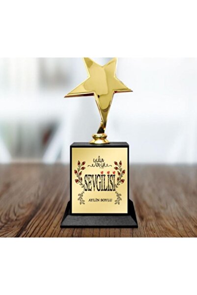 Sevilla Kişiye Özel Ödül Ürünü Gold - Altın Yıldız Oskar