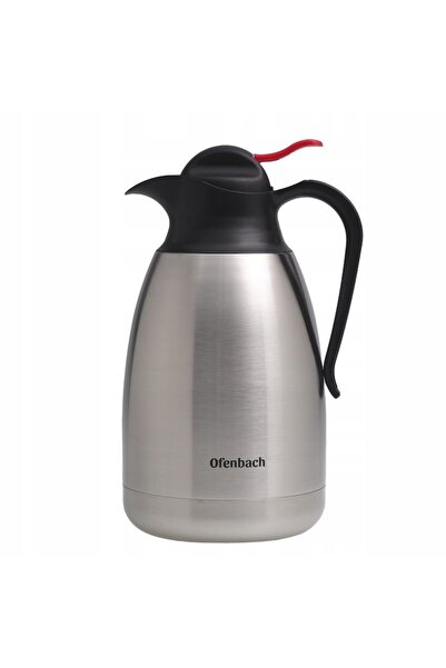 Ofenbach Thermos Conference 1.5 L, Stainless Steel, Vacuum Insulation, Automatic Lid