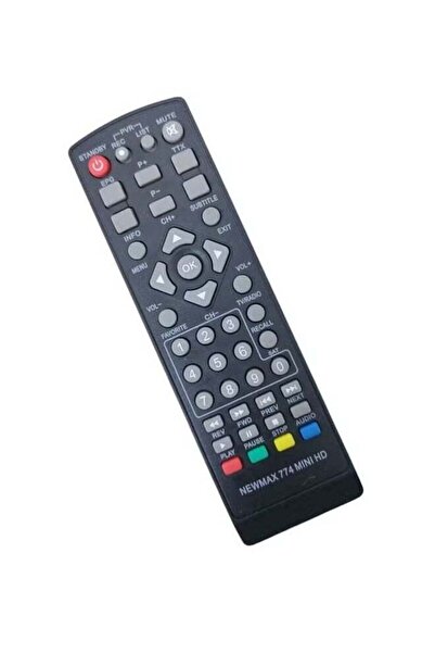 Promass Newmax Satellite Receiver Remote Control Black