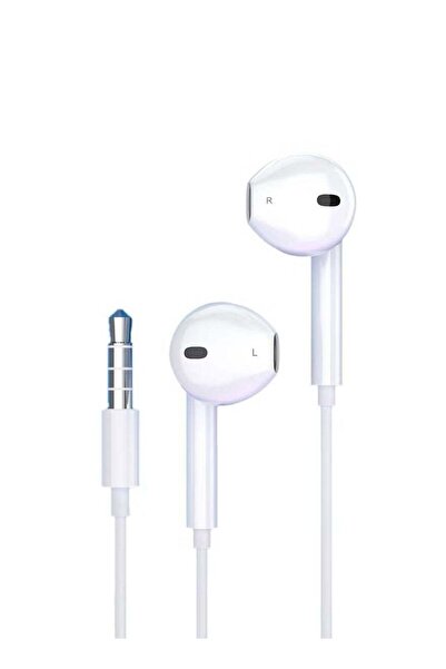 Promass Wired Stereo Earphone With 3.5mm Jack, White