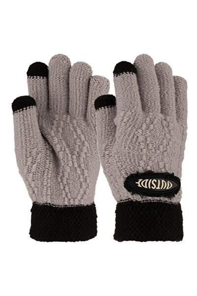 Kitti K25240-07 9-12 Years Old Boys' Knitted Gloves